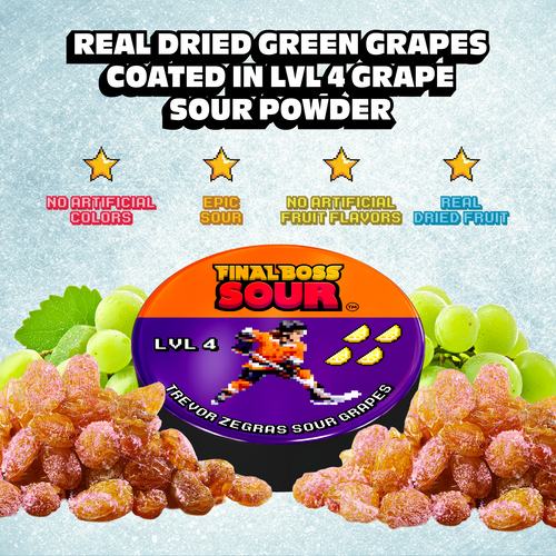 Trevor Zegras x FBS: Level 4 Sour Grapes (10 Pack)