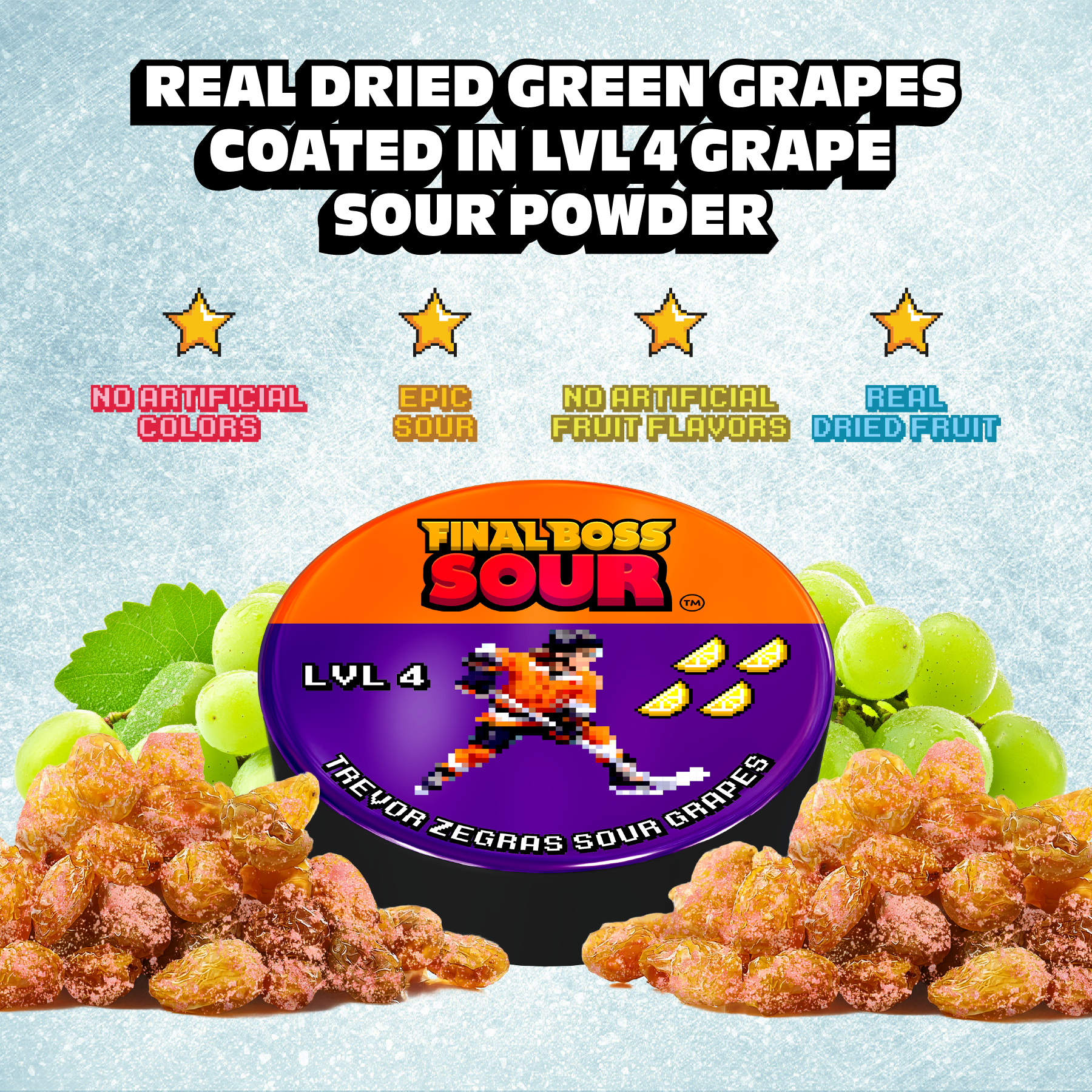 Trevor Zegras x FBS: Level 4 Sour Grapes (10 Pack)
