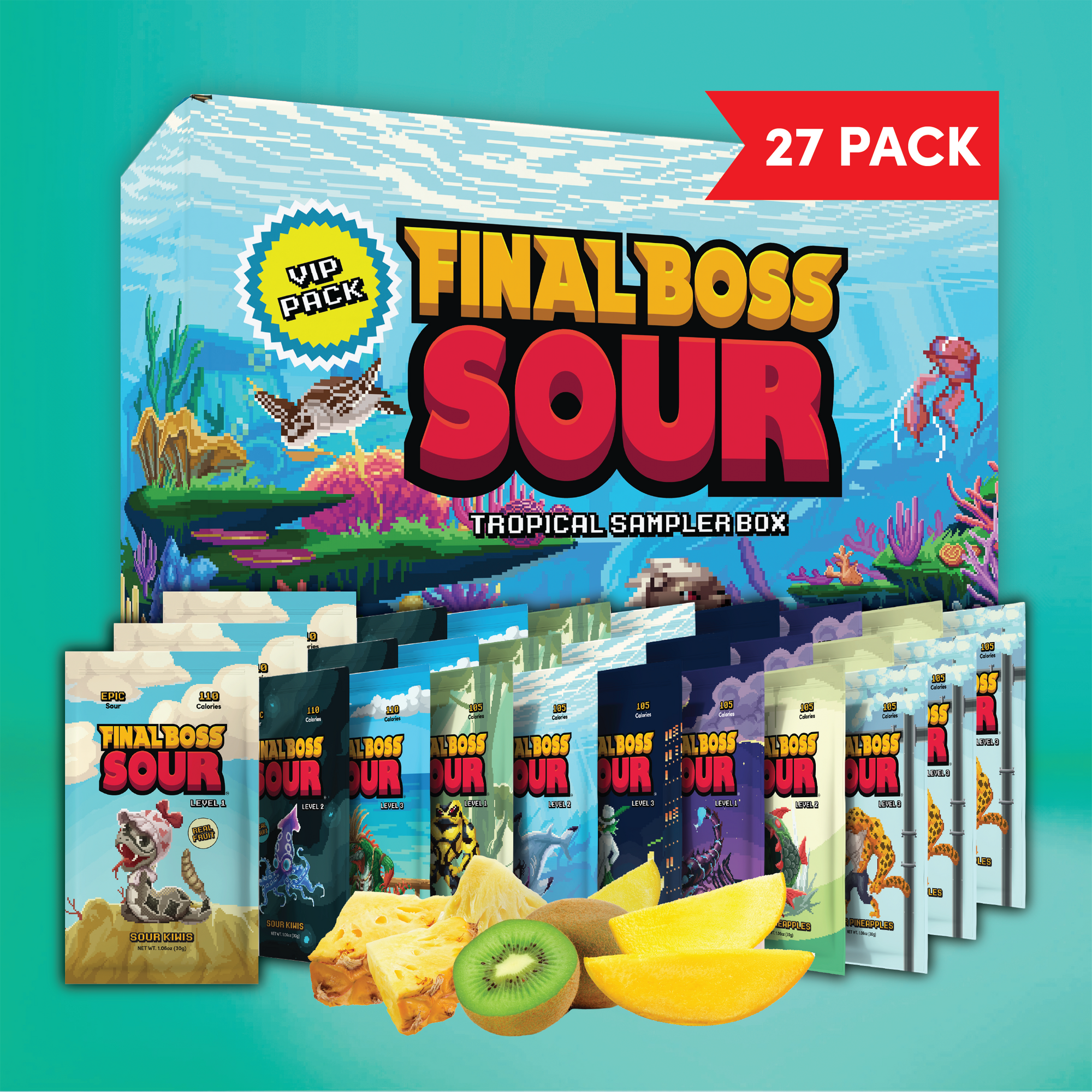 Ultimate Tropical Sampler Box (27 Pack)