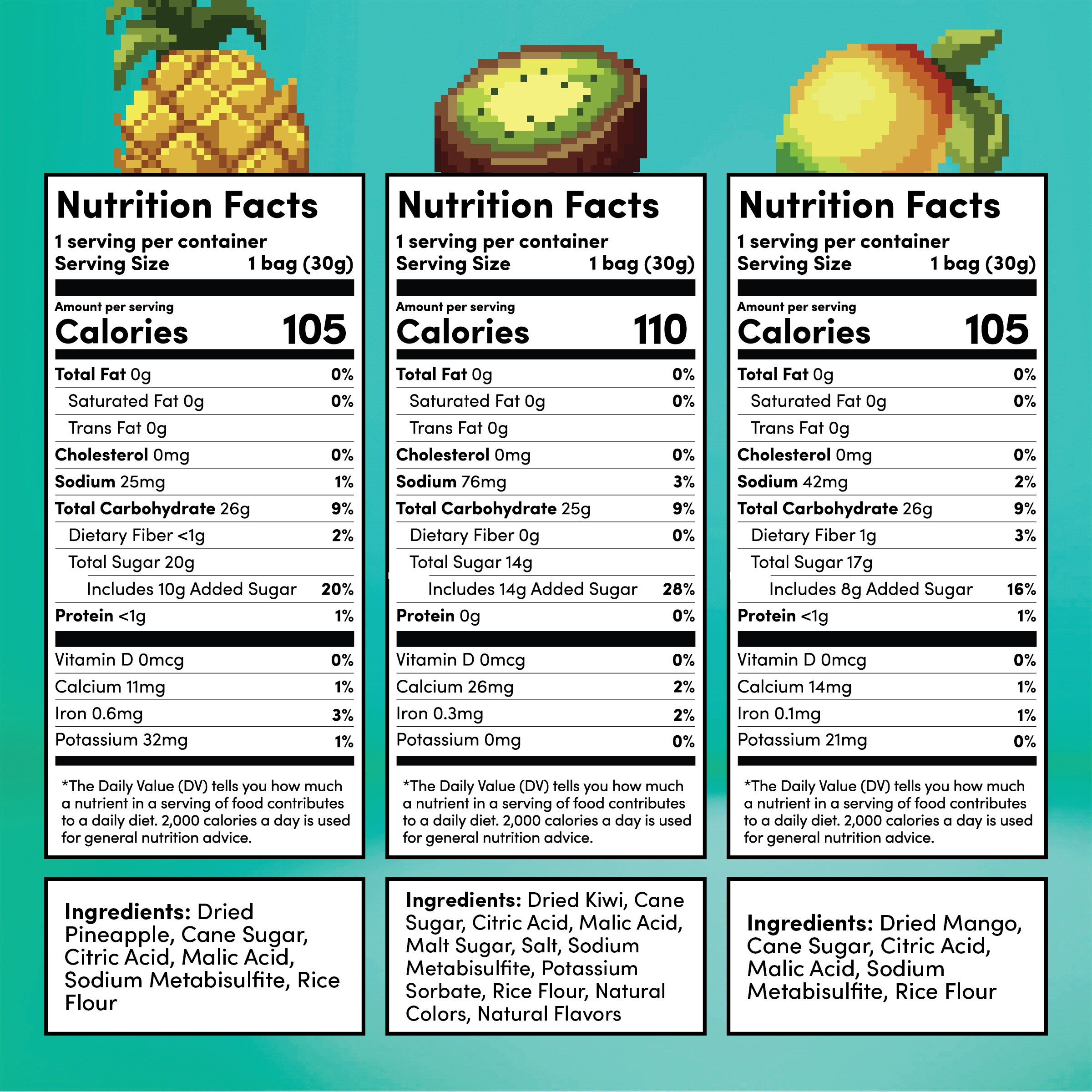 Ultimate Tropical Sampler Box (27 Pack)