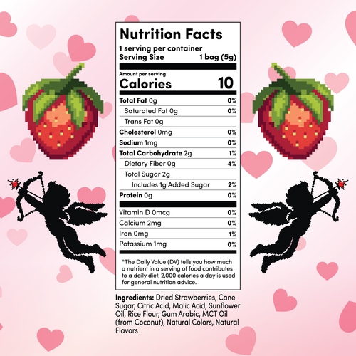 Level 4 Valentine's Day: Strawberry Kisses (40 or 80 Pack)