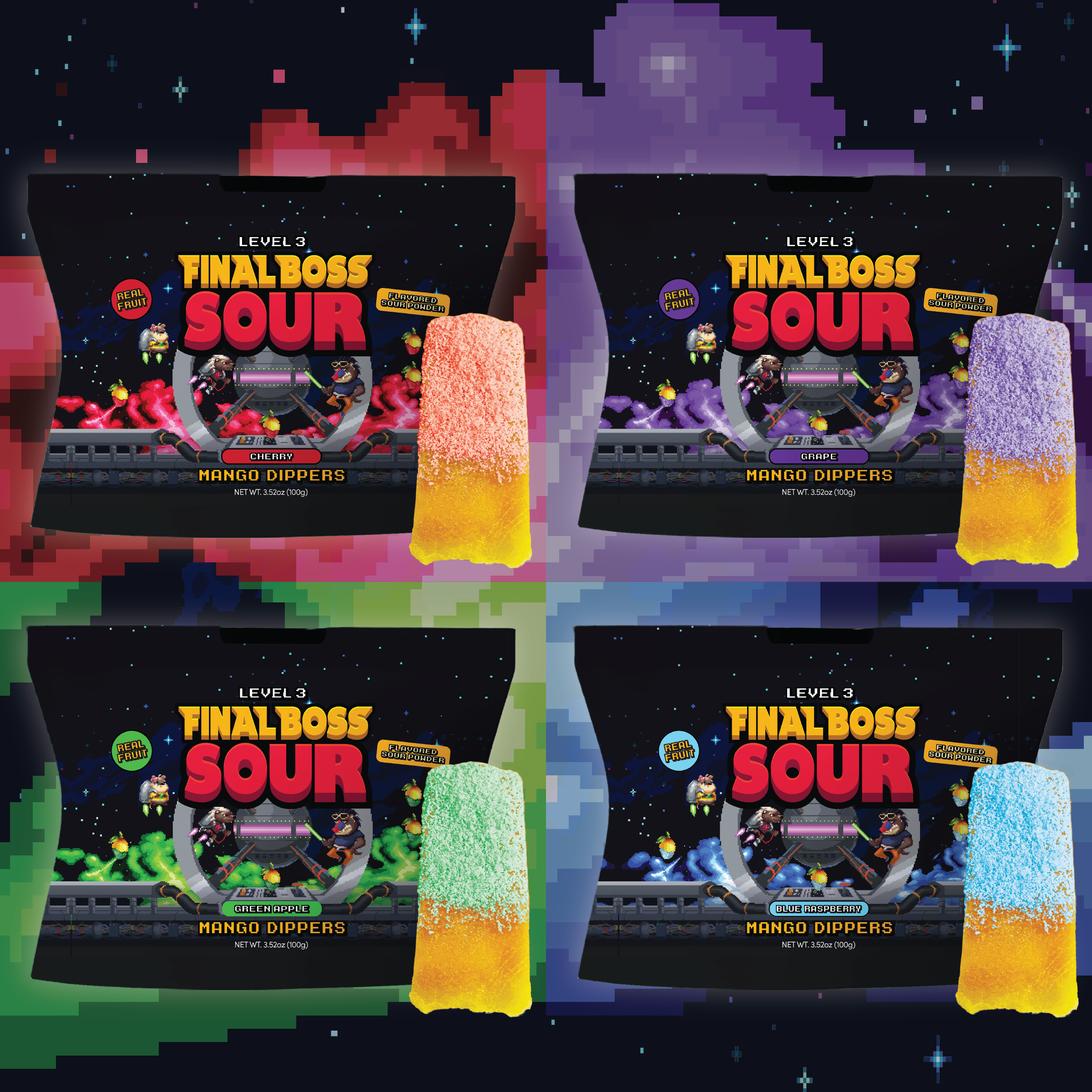 Mango Dipper Variety Pack (4-Pack)