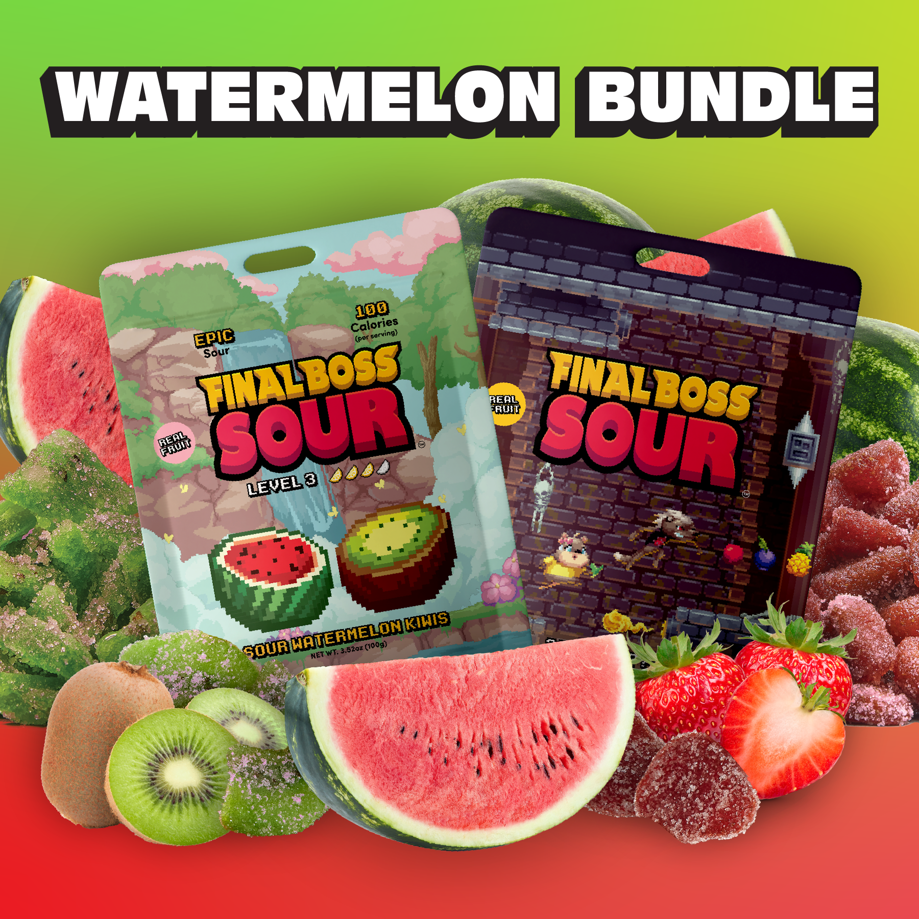 Sour Watermelon Bundle (4 Pack)