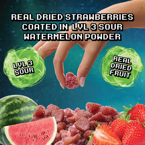 Sour Watermelon Strawberries (Level 3) (4-Pack)