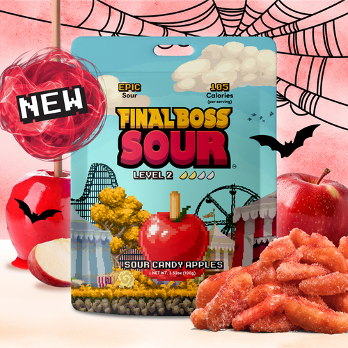 Level 2 Red Candy Apple (4 Pack)