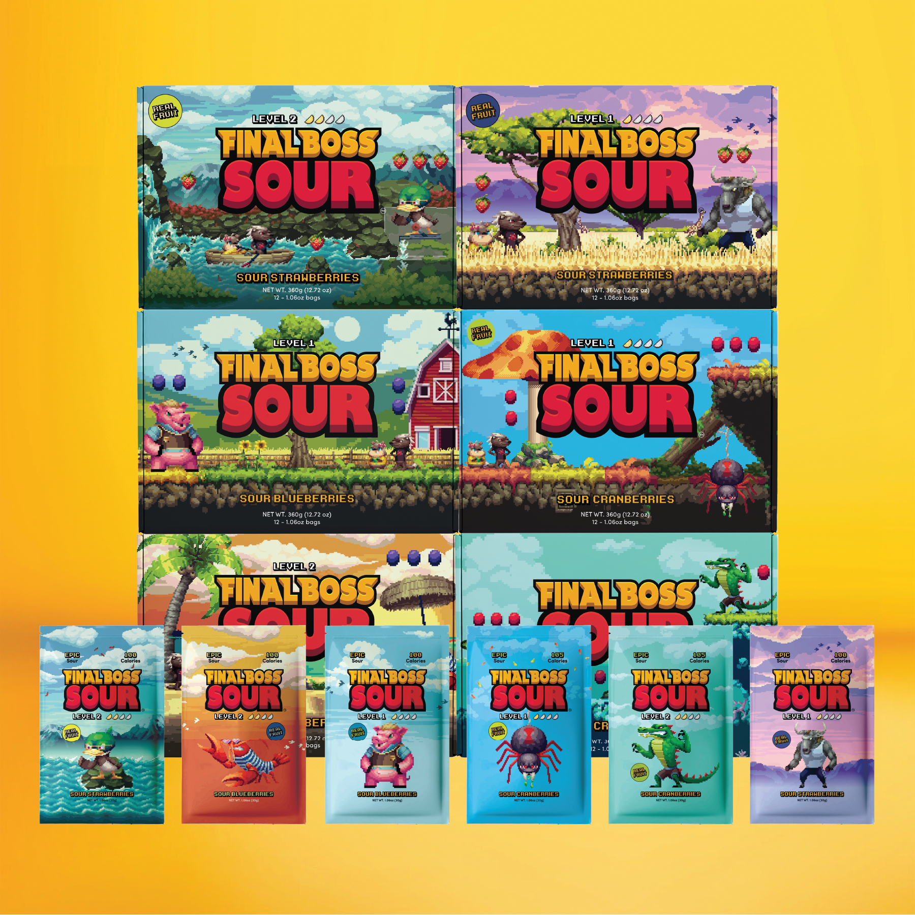Pro Pack (Cran + Blue + Straw)