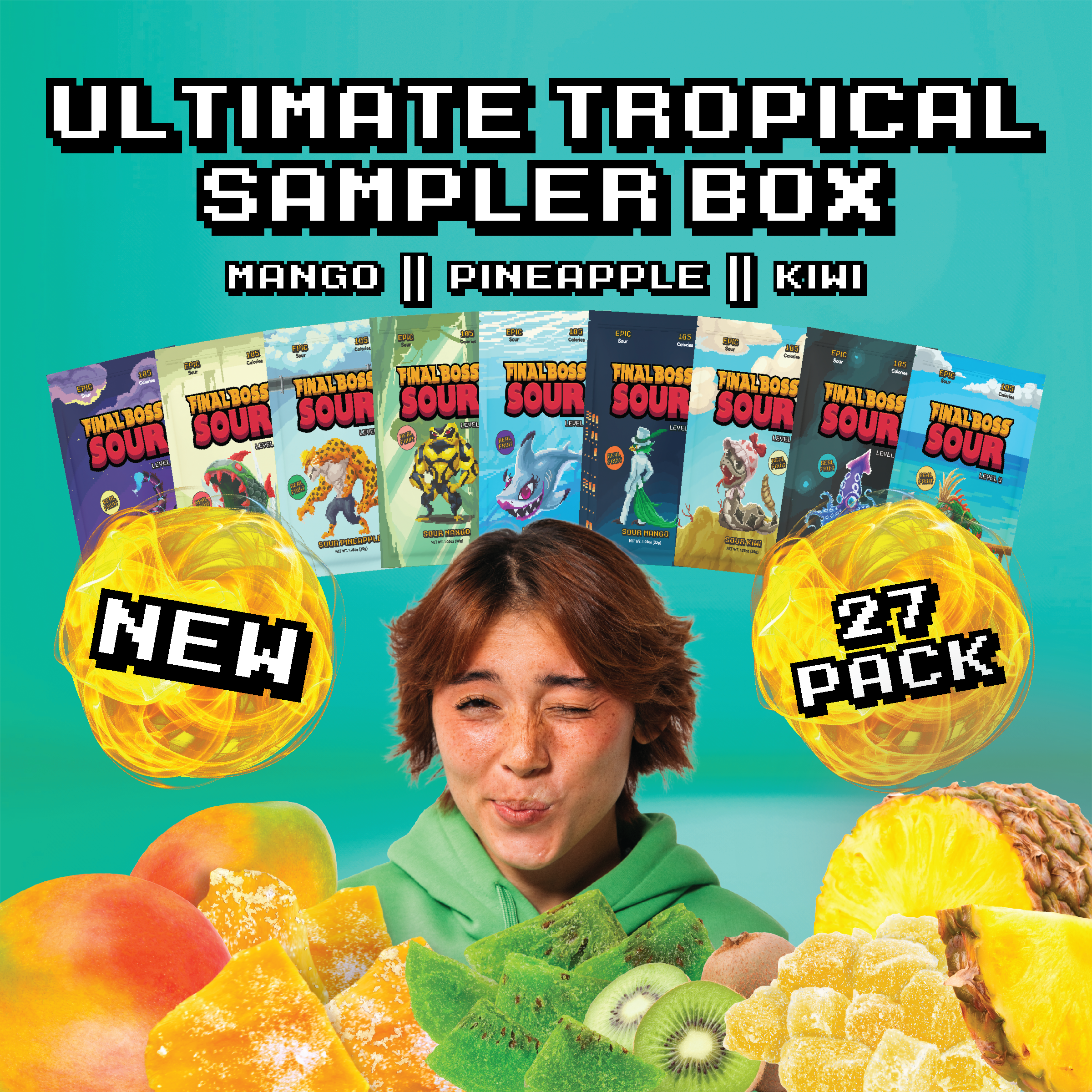 Ultimate Tropical Sampler Box (27 Pack)